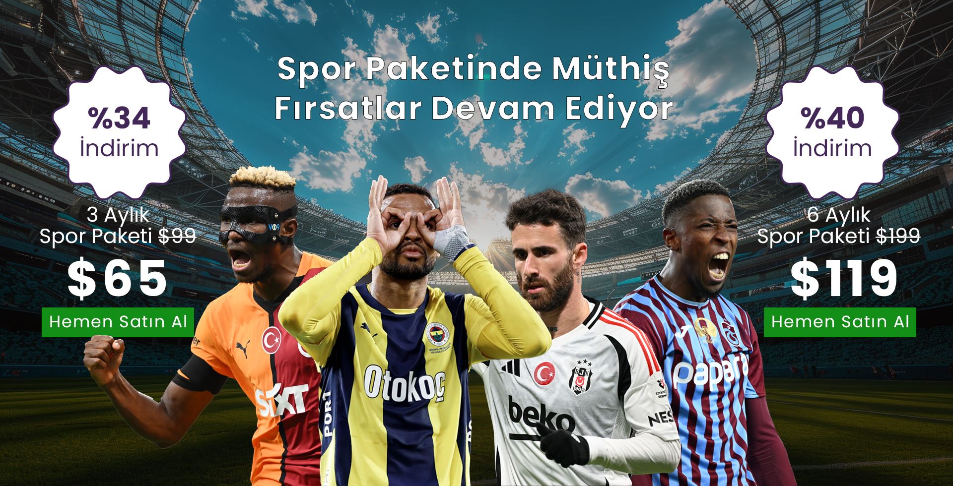 Spor Paketi Firsatlar USD